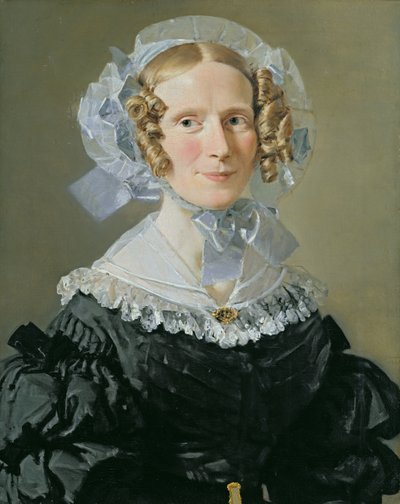 Emilie Kessel, 1839 by Christian Albrecht Jensen